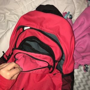 pink nike backpack